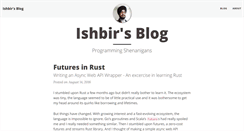 Desktop Screenshot of ishbir.com